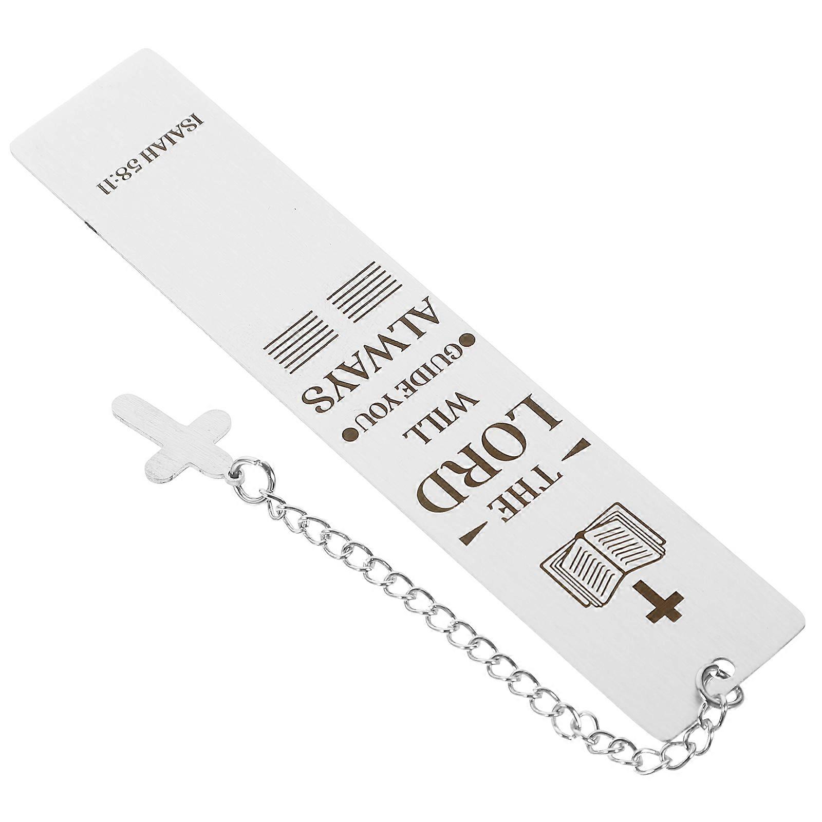 Stainless Steel Bookmarks for Students with Reading Function 5Pcs