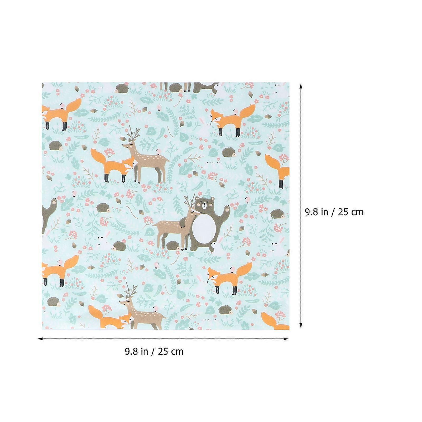 Patchwork Printed Fabric Cloth for Sewing Projects 8Pcs Cotton DIY Sheets