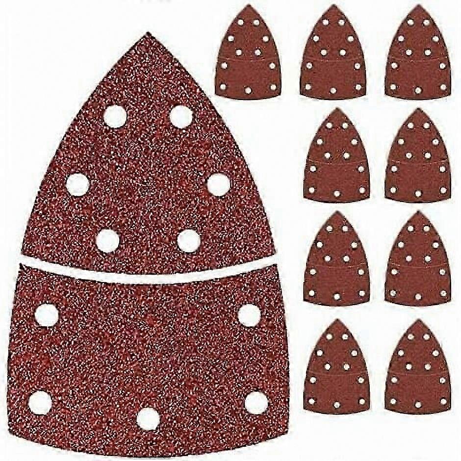 40-Pack Multi-Sanding Boards for Palm Sanders | Assorted Grit Particles for Versatile Sanding Projects