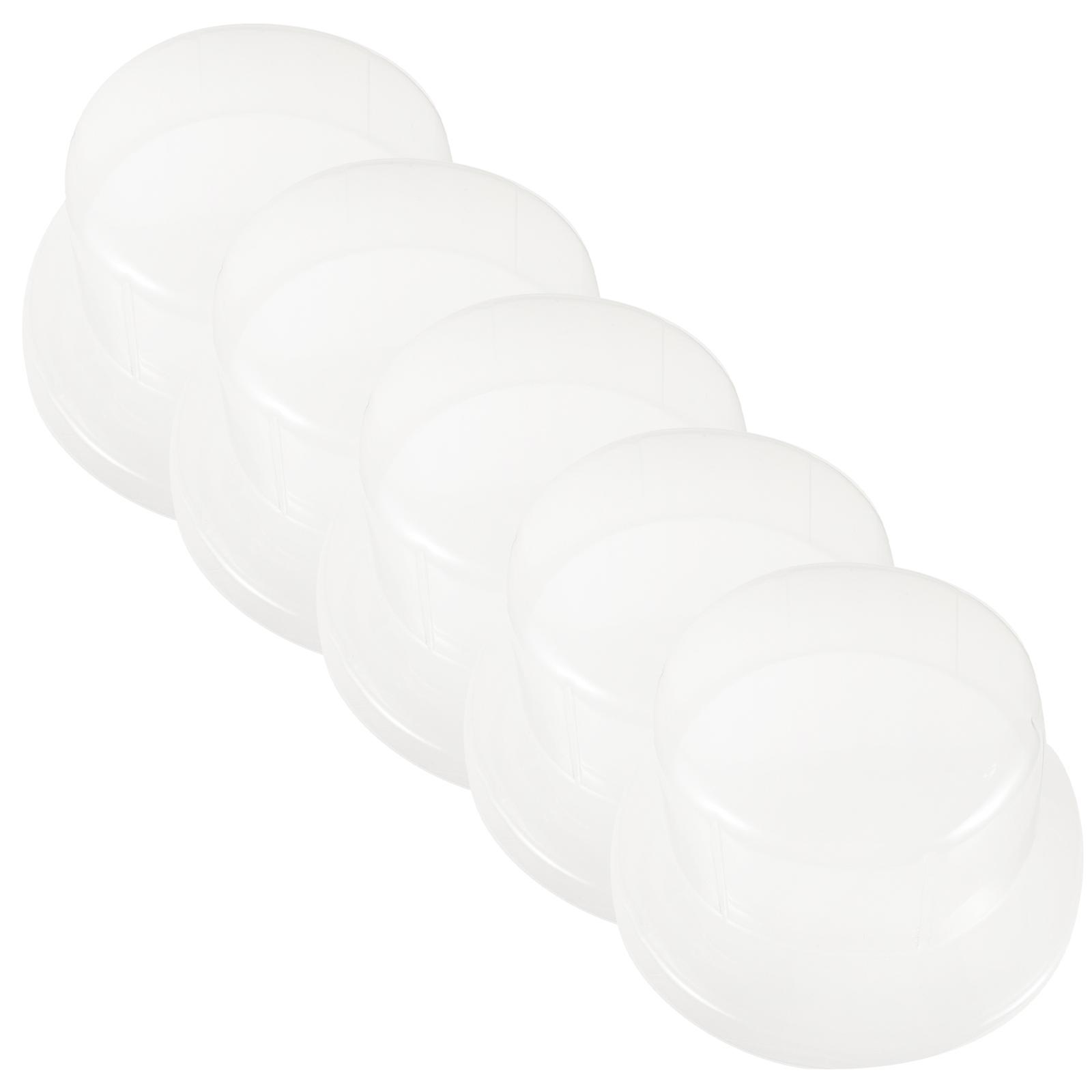 Hat Shaper Transparent Plastic Hat Holder for Support 5Pcs Pack