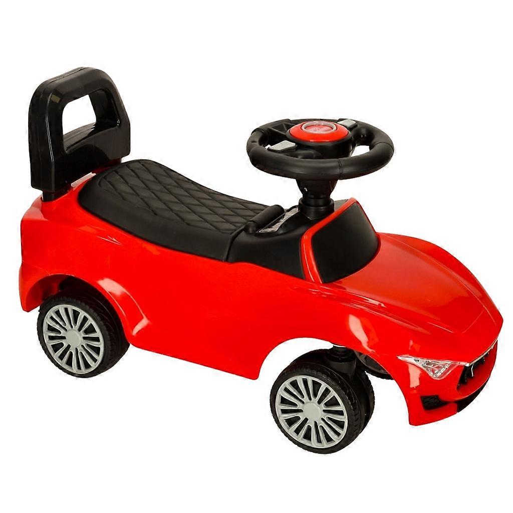 Push Car Driver with Sound and Light Red