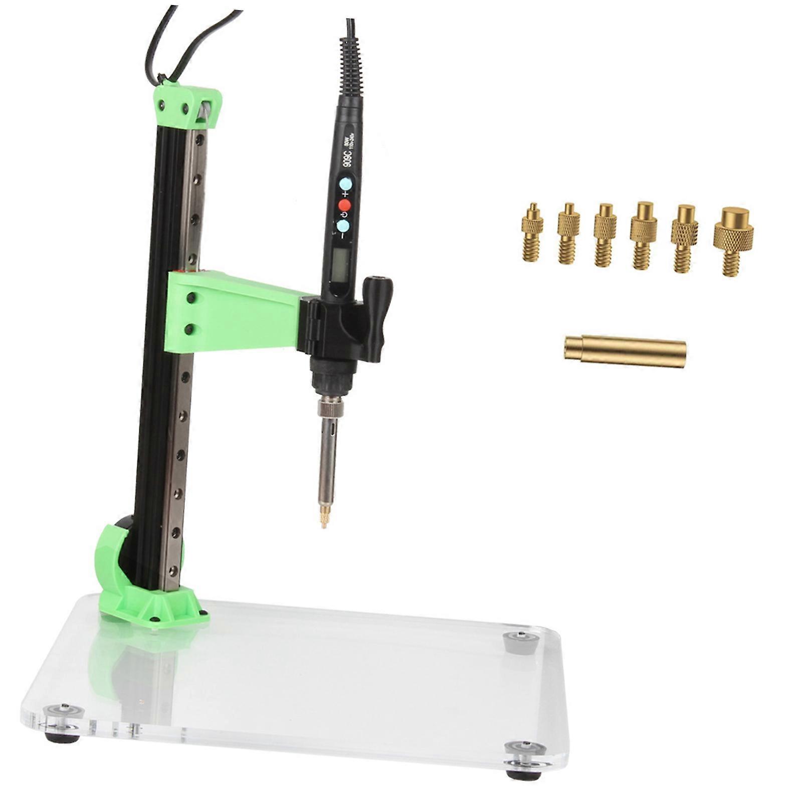Heat Set Thread Insert Press Soldering Iron Tip Copper Insertion Nut Tool Set For 3D Printer Soldering Accessories Multicolor