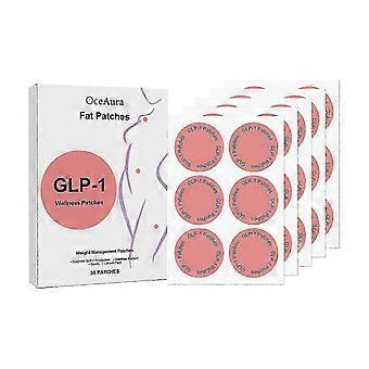 Kroppspleieplaster, slanking og hudstramming, daglig energiboost, 30 stk