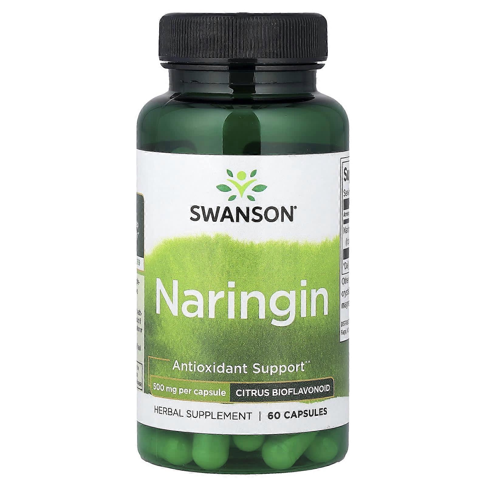 Swanson, Naringin, 500 mg, 60 Capsules, 2-Pack