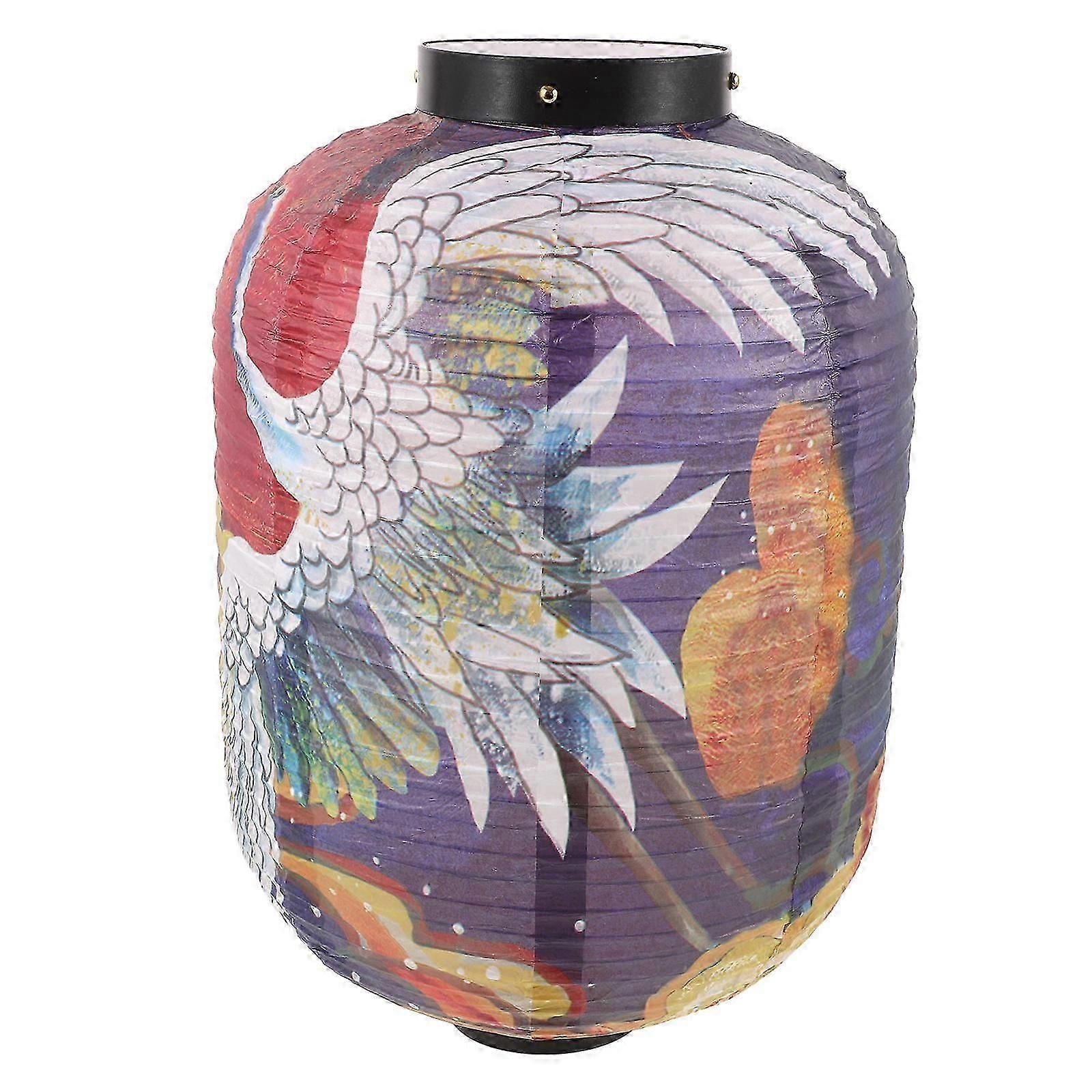 Assorted Color Paper Plastic Lamp Shade for E27 Hanging Light, Soft Light Diffusion, Easy Install