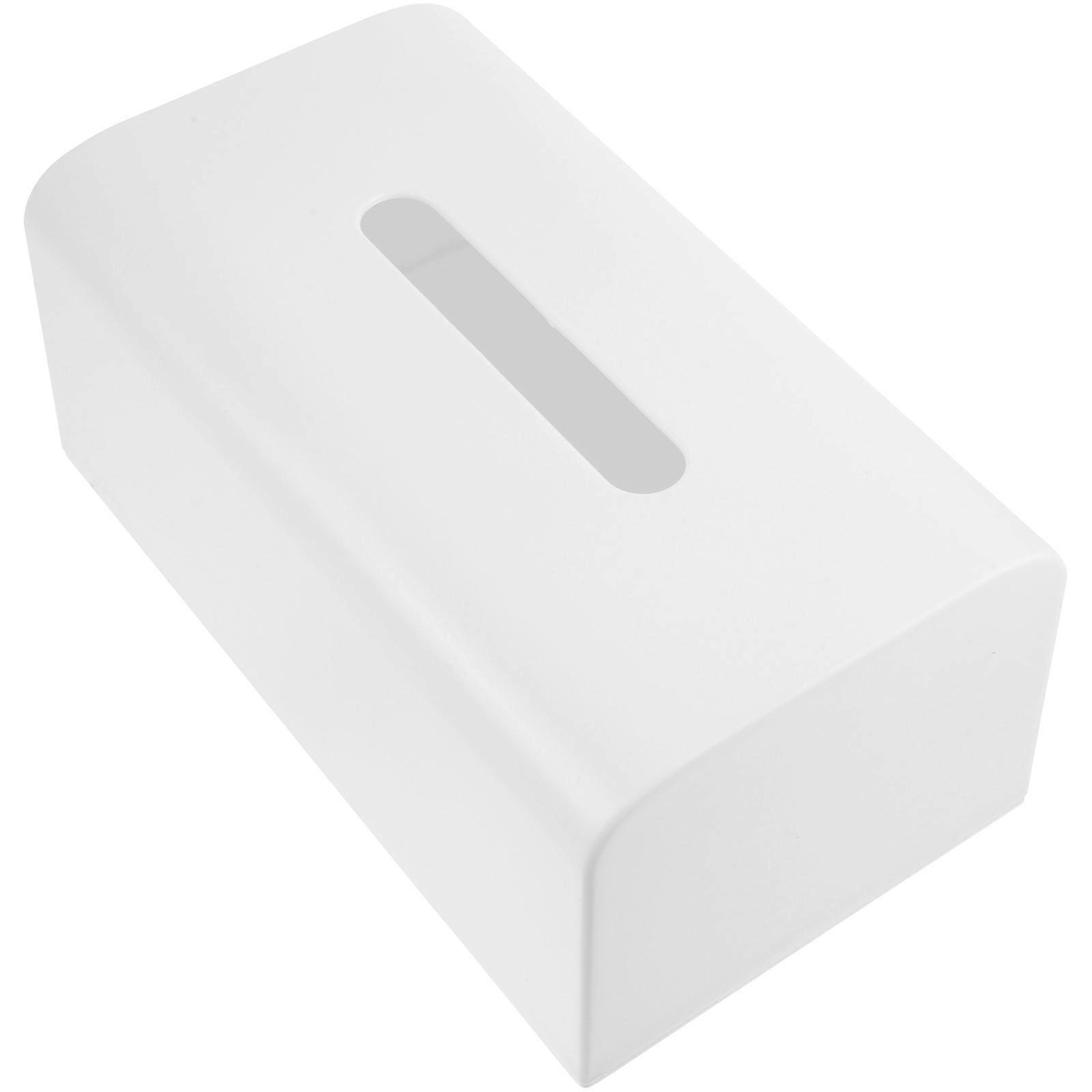 1pc Practical Plastic Tissue Box Simple Paper Storage Container for Home Car