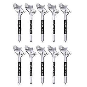 10pcs Golf T-Shirts verschleißfeste tragbare schräge Einfügung Reibung Professionelle Distanz erhöhen Kompakt 10 Grad Golfball T-Shirts G