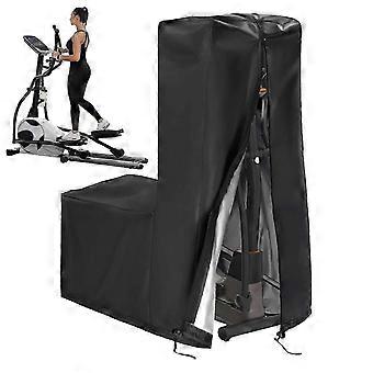 Housse de protection pour vélo elliptique imperméable et anti-poussière noire 87x51x153cm