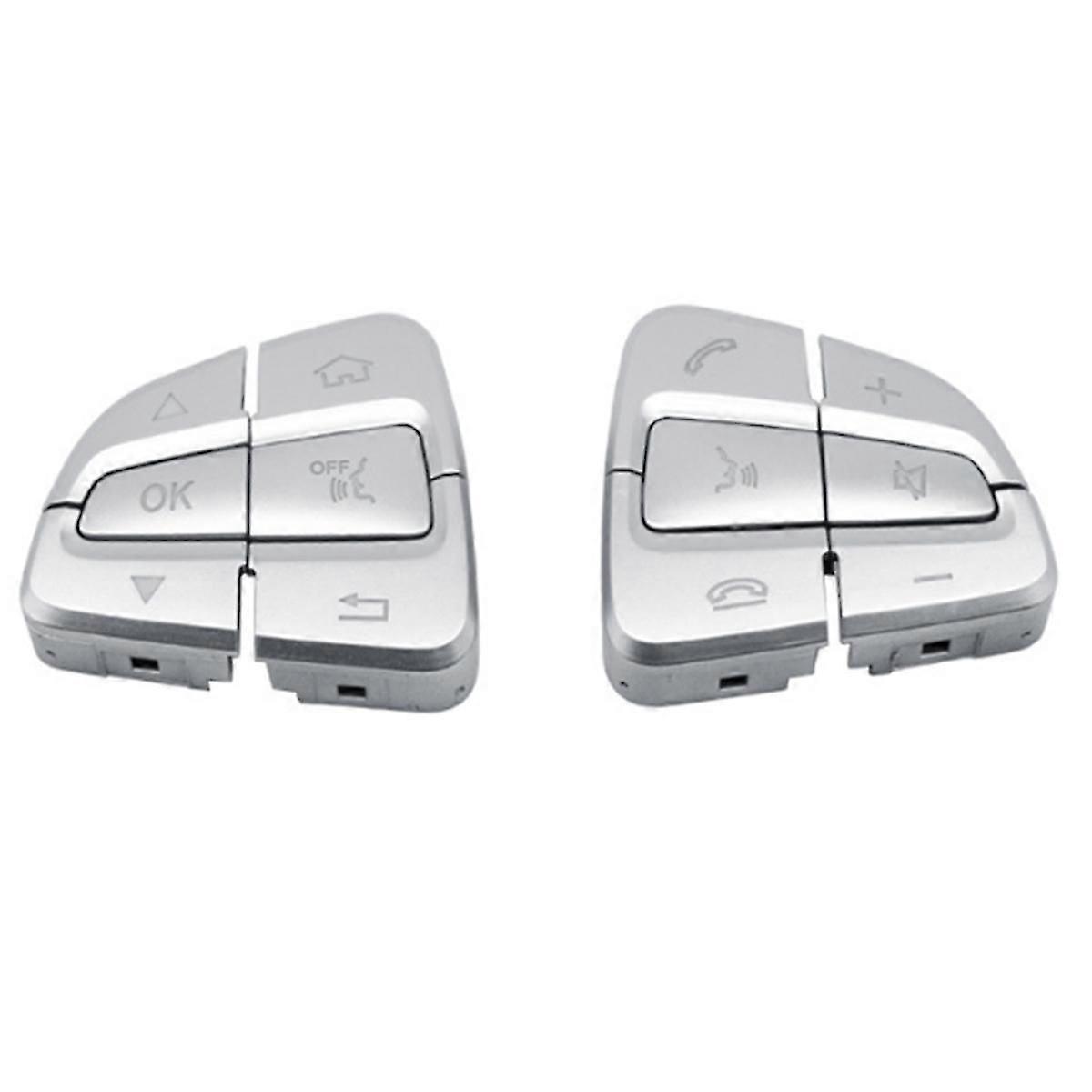 Car Multifunction Steering Wheel Button Volume Adjustment Switch for C-Class W205 GLC W253