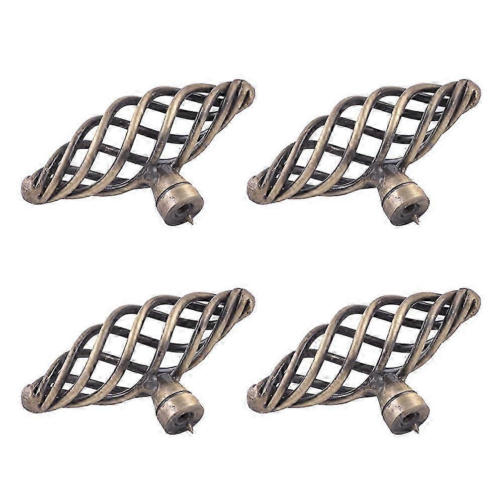 Bird Cage Pull Handle Alloy Door Knobs for Cabinet with 4Pcs Nordic Design
