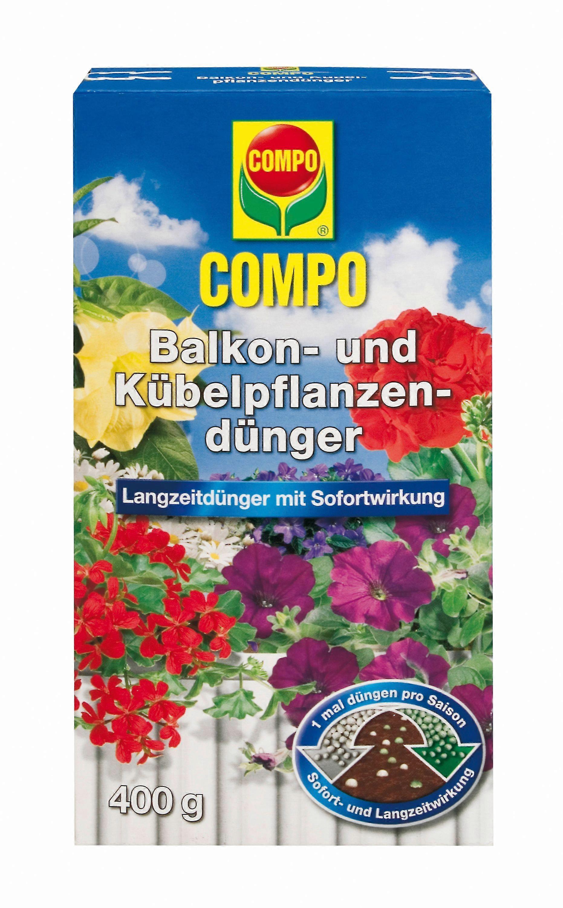 COMPO balkon- és cserepes növényi műtrágya, 400 g