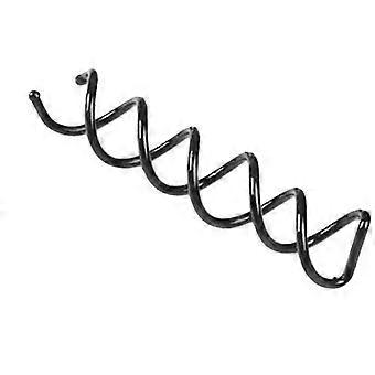 10 stuks 1set Spiraal Schroef Pin Hair Clip Twist Barrette (Zwart)
