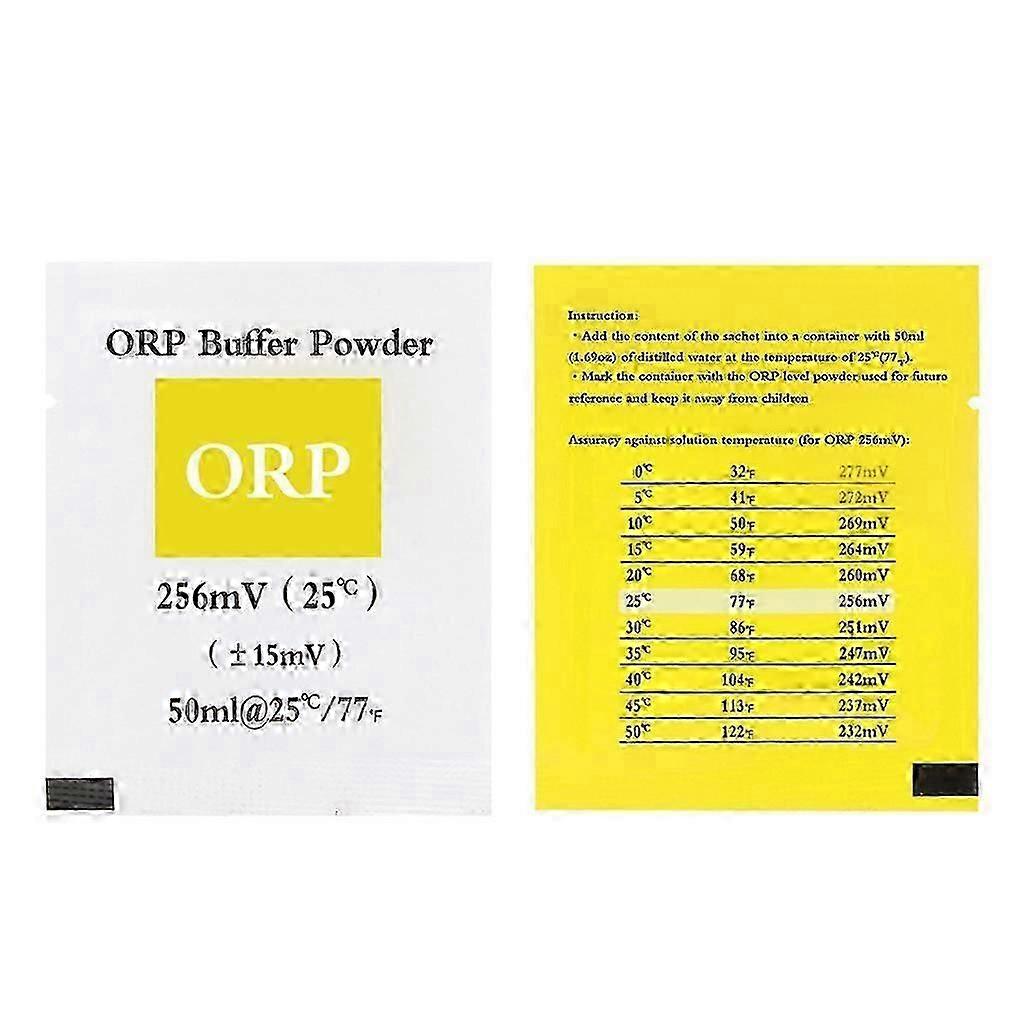 2025 Buffer Solution Powder ORP For Test Meter Measure Calibration 256 MV Correction