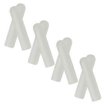 Shoelace Tips Plastic Aglets for Shoelace Replacement 32Pcs