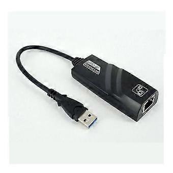 USB Ethernet Adapter, Auto Support MDIX USB3.0 Gigabit to RJ45 Network Card, USB Network Card for External Tablet PC