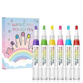 Kids nail polish kit for toddlers Safe Water-Based Formulas Rainy day indoor play