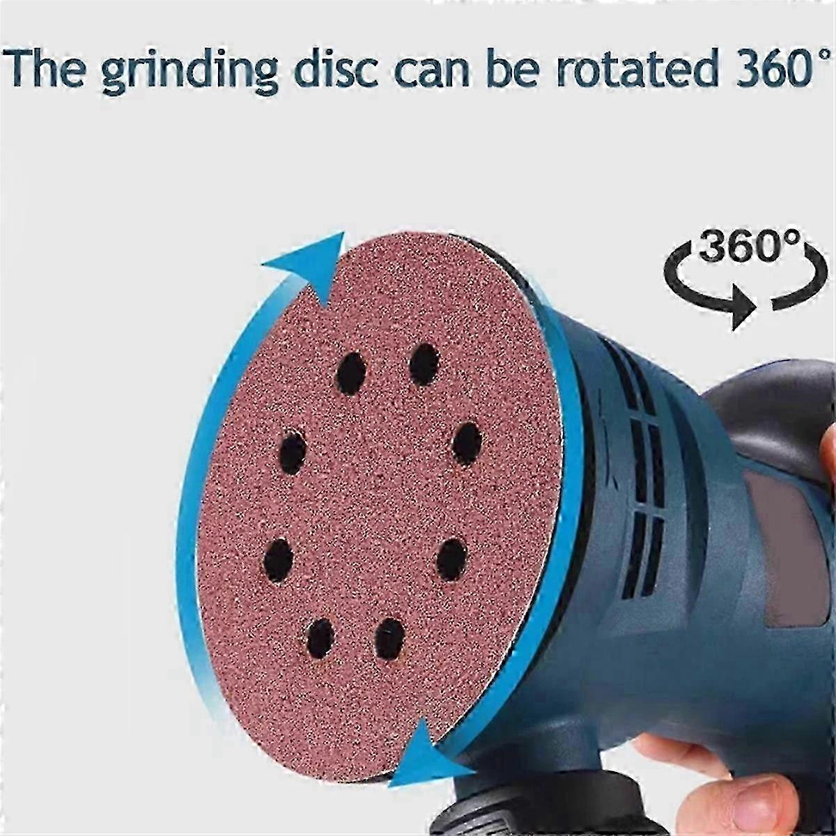 EU Plug,300W Electric Eccentric Sander,6 Gears Speed Adjustment