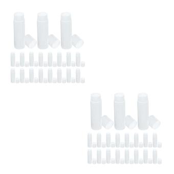 Lip Balm Tube White with Caps for Women Use 100Pcs Pack