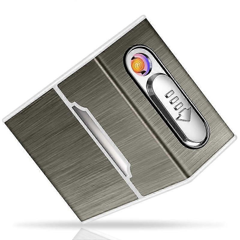 Cigarette Case with Lighter Cigarette Box Electronic Integrated