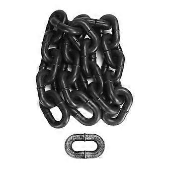 Dog Traction Rope Simulation Thick Chain Big Iron Chain Funny Prank Dog Walking Pet Supplies Rope Black
