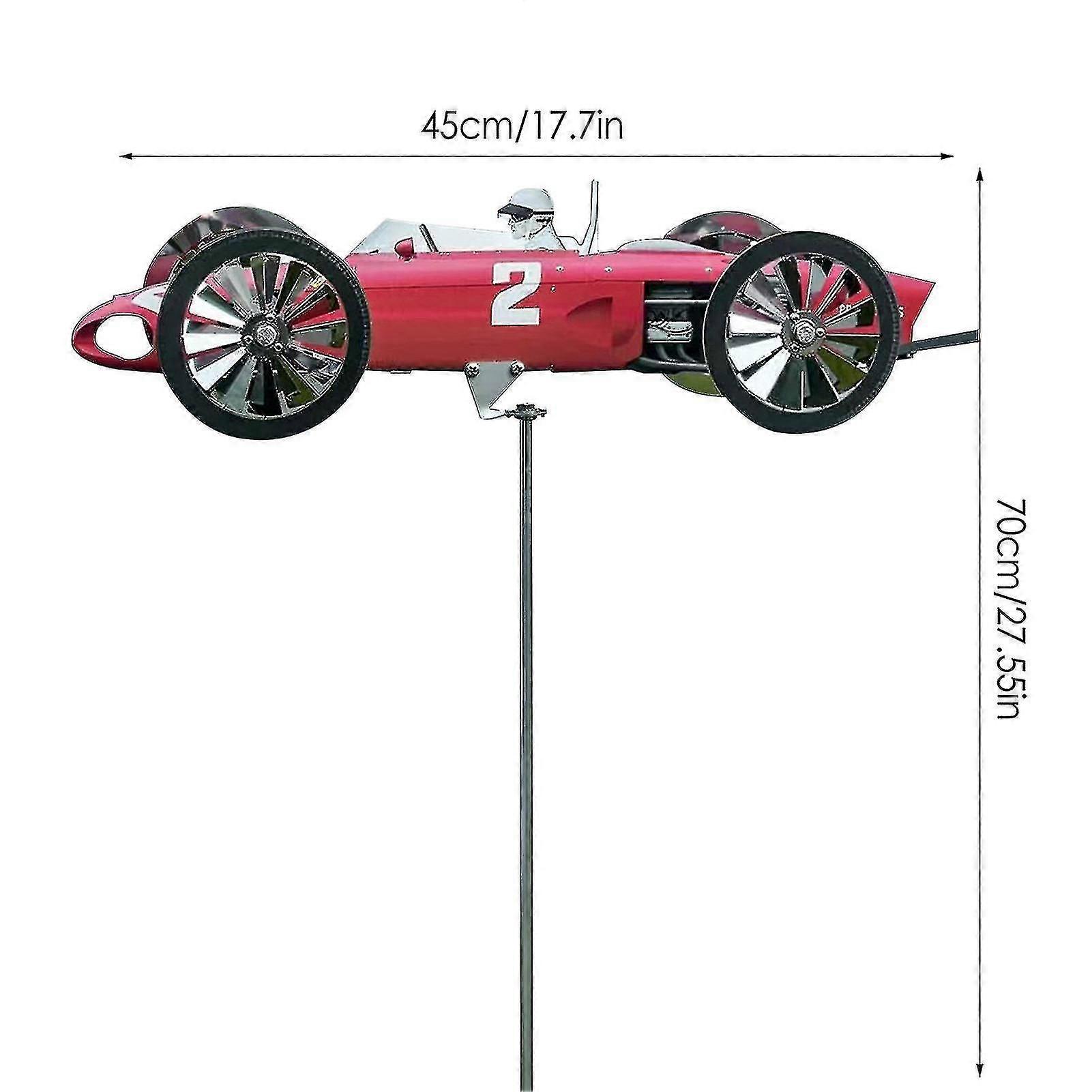 Garden Racer Wind Spinner