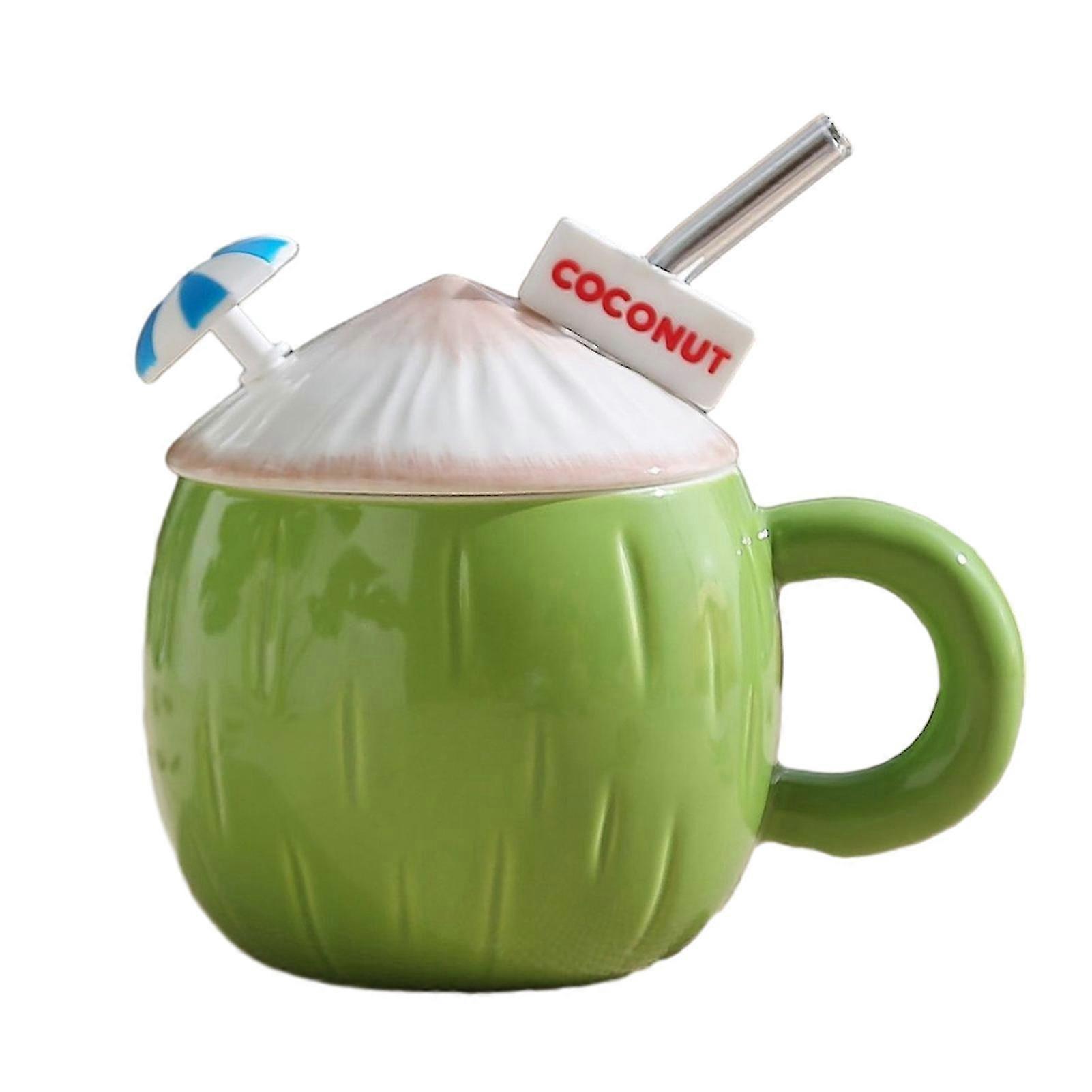 Tropical Coconut Ceramic Mug