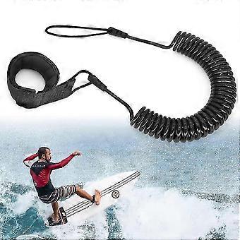 SUP Surf Leash,Ankle Leash for Kayak Standup Paddle Board and Surfboard,Bodyboards,Surfing Foot Strap(black) ZO-WHBYV