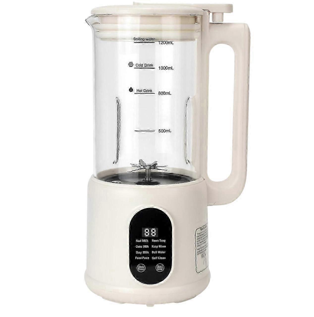 8 in 1 Automatic Nut Milk Maker 40oz Soy Maker Self Cleaning -New