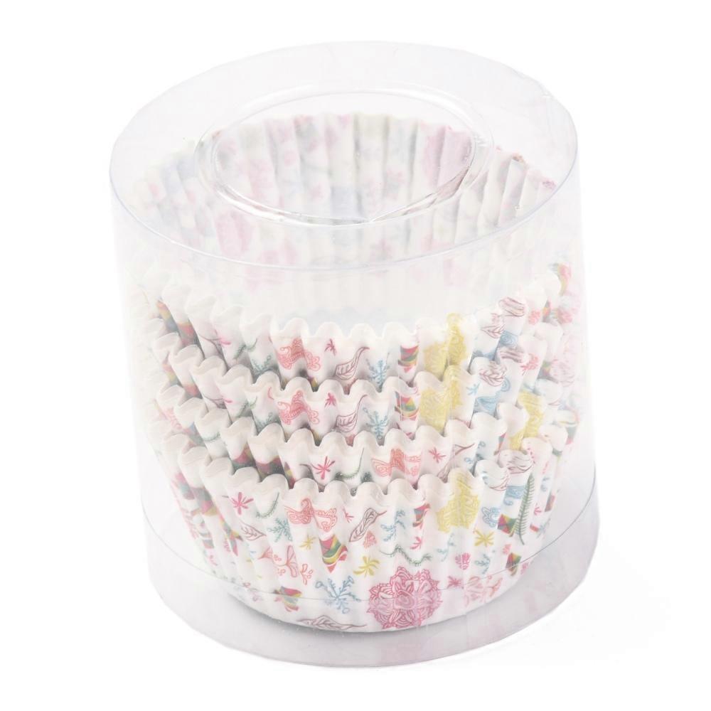 5boxes Cupcake Wrappers Baking Tool Word 67.5x29.5mm 95~100pcs/box