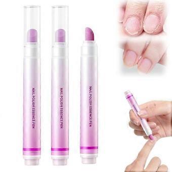3PCS2-in-1 Cuticle Oil Pusher Pen, 2026 New Ceramic Cuticle Pusher and Oil Pen, Cuticle Pusher Pen Nail Care Tool for Dry and Damaged Nails Hangnails 