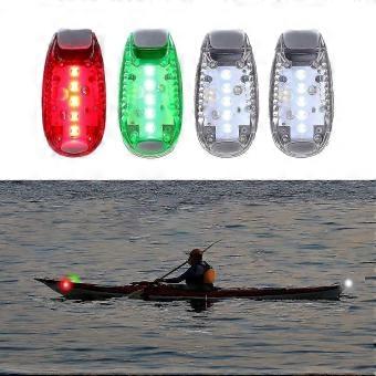 Boat Kayak Bike Stroller Safety Lights, 4pcs Navigation LED for Runners