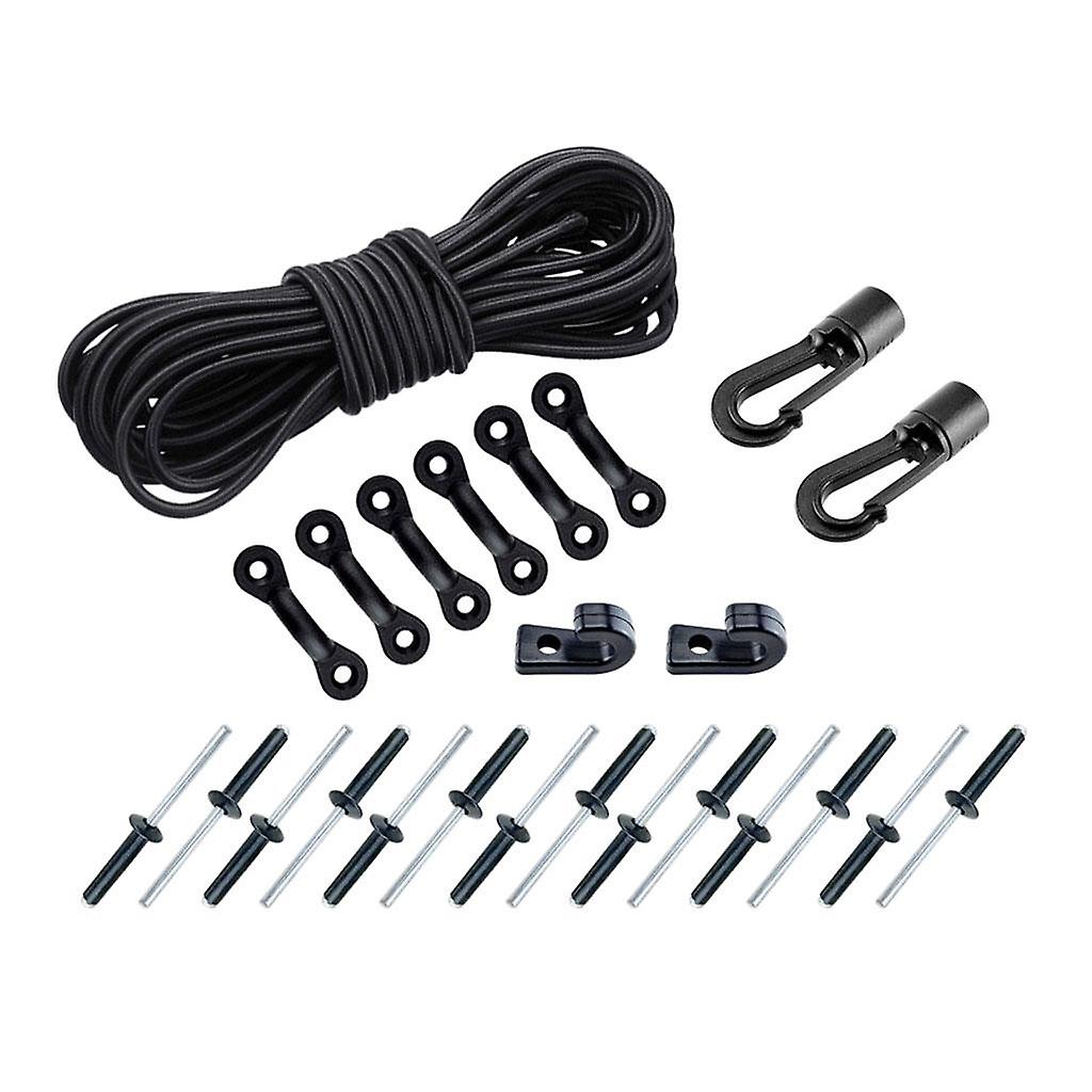 Essential Kayak Canoes Boats Marine Expanded Deck Rigging Kit Accessory