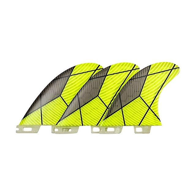 Surf Fins Double Tabs 2 Fins Double Tabs 2 Tri Fin Set Fiberglass Tri-quad Fins Upsurf Surfboard Fins