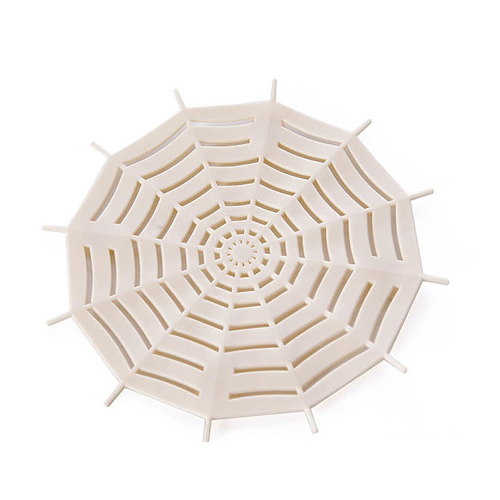 Flexible Sink Strainer Multipurpose Tpr Anti-clogging Spider Web Drain Filter Household Supplies