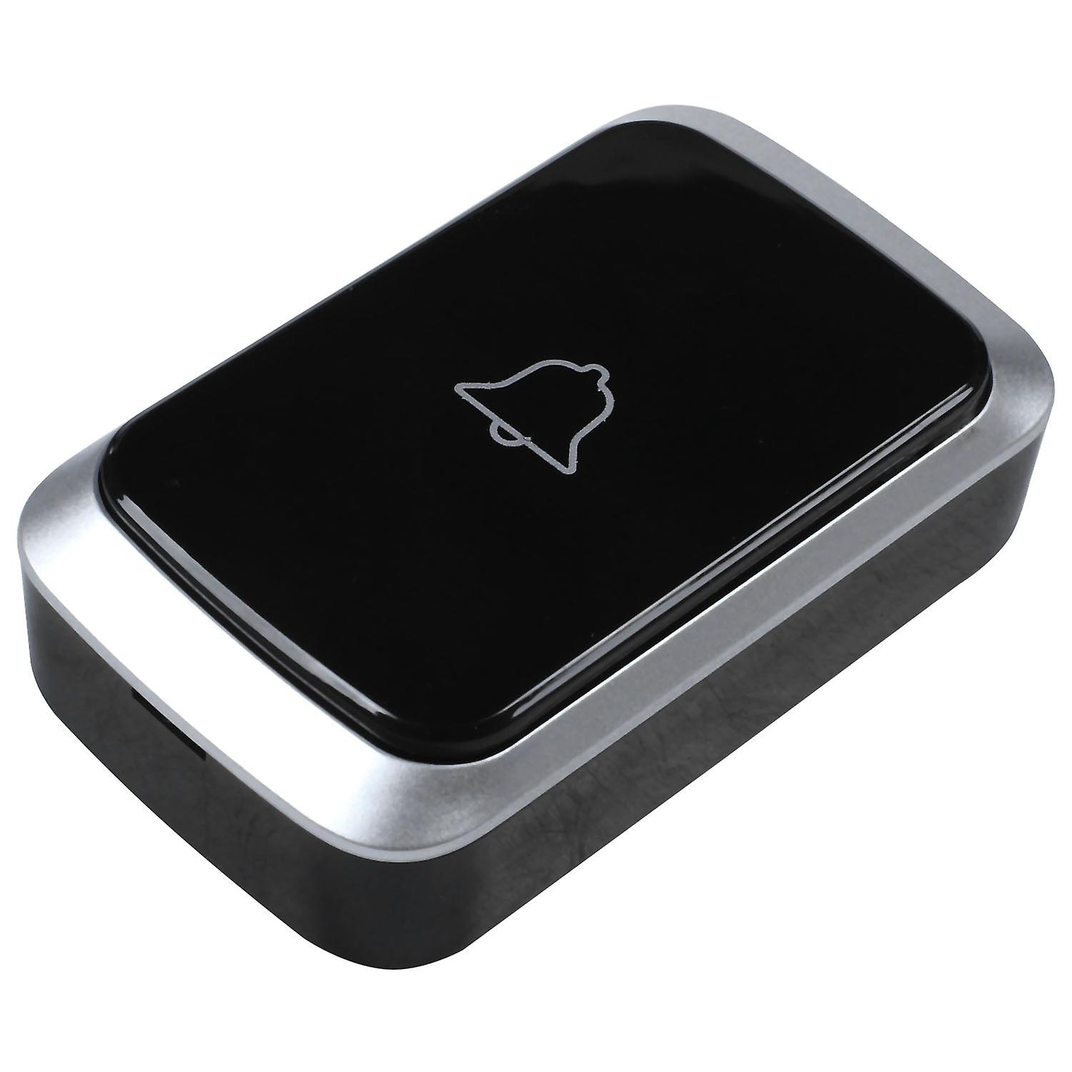 Wireless Waterproof Doorbell 300M Remote Led Flash Home Cordless Door Chime Us Plug