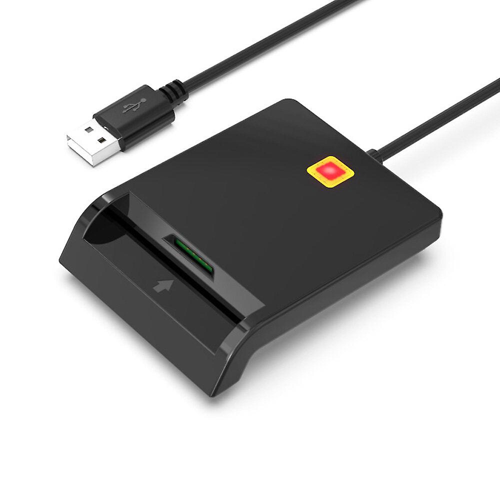 Usb2.0 Cac Smart Card Reader Id Bank Card Sim Phone Card Multiple Functions Tax Return Card Reader