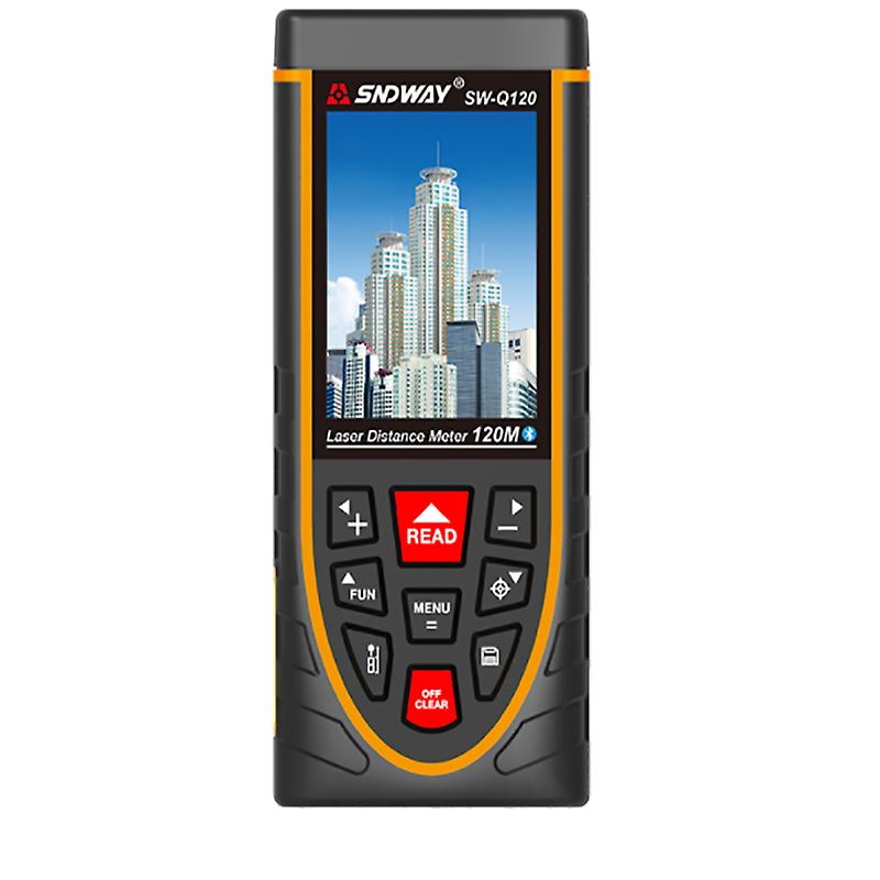 Sw-q200 Outdoor Laser Rangefinder Room Distance Measuring Tool Voice Broadcast Mobile Bluetooth App