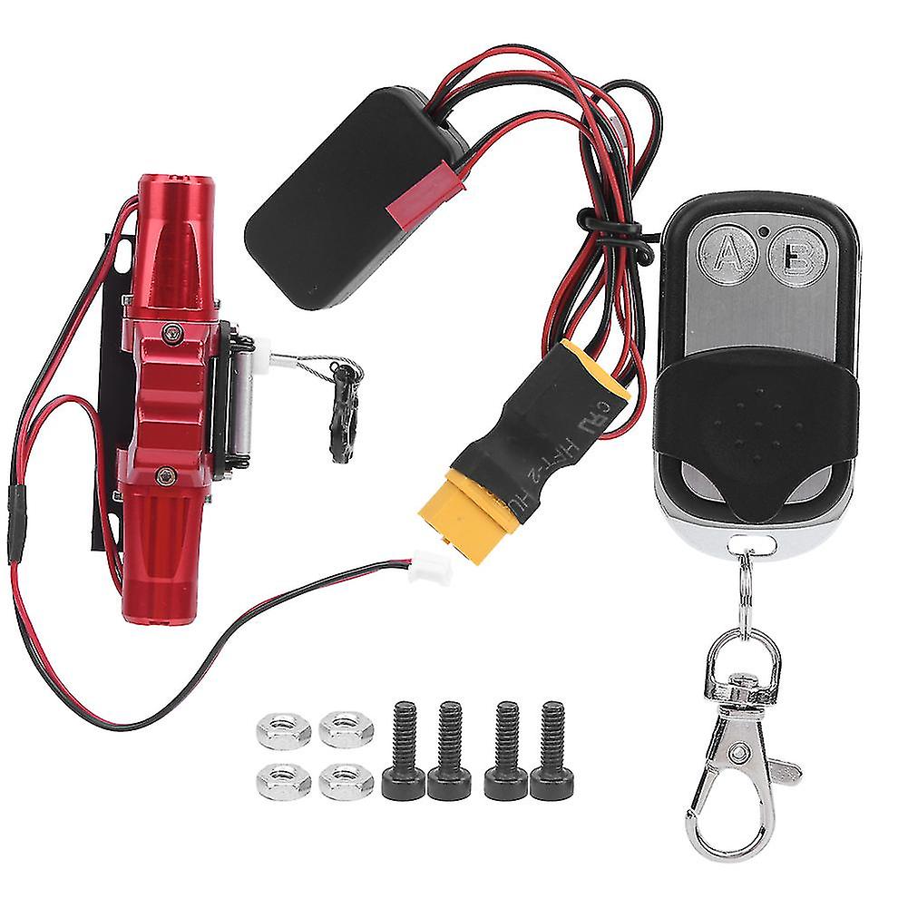 Dual Motor Winch Remote Controller For D90 Axial Scx10 Trx4 Tf2 1/10 Rc Car Xt60 Plug