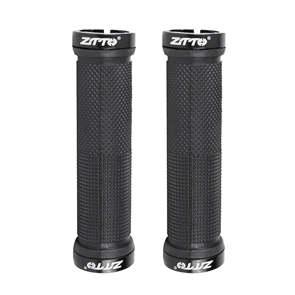 1 Pair Cycling Rubber Handle Grips Anti-slip Mtb Bike Handlebar Grips