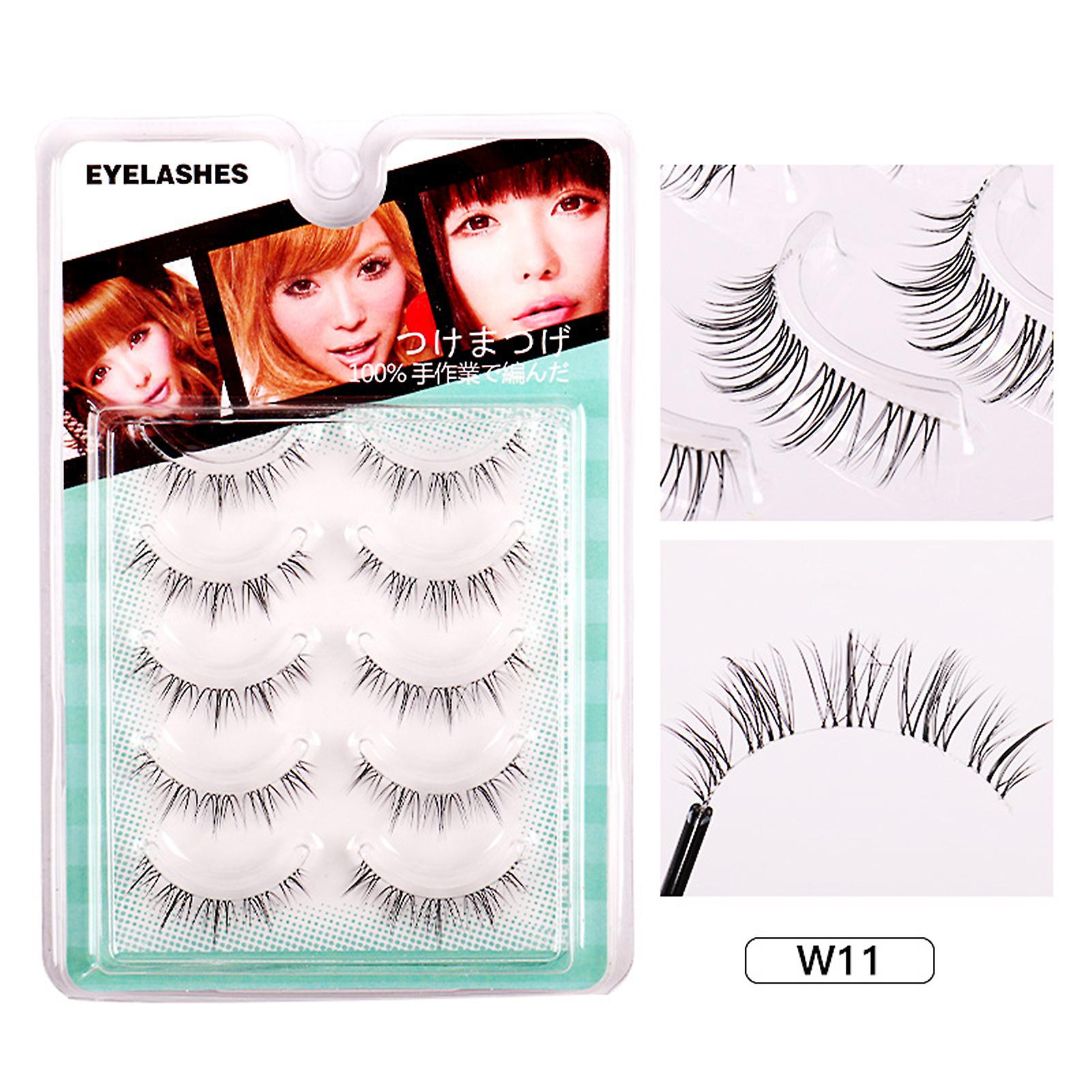 Simulation False Eyelashes Multilayered Bushy Curling Up Lashes