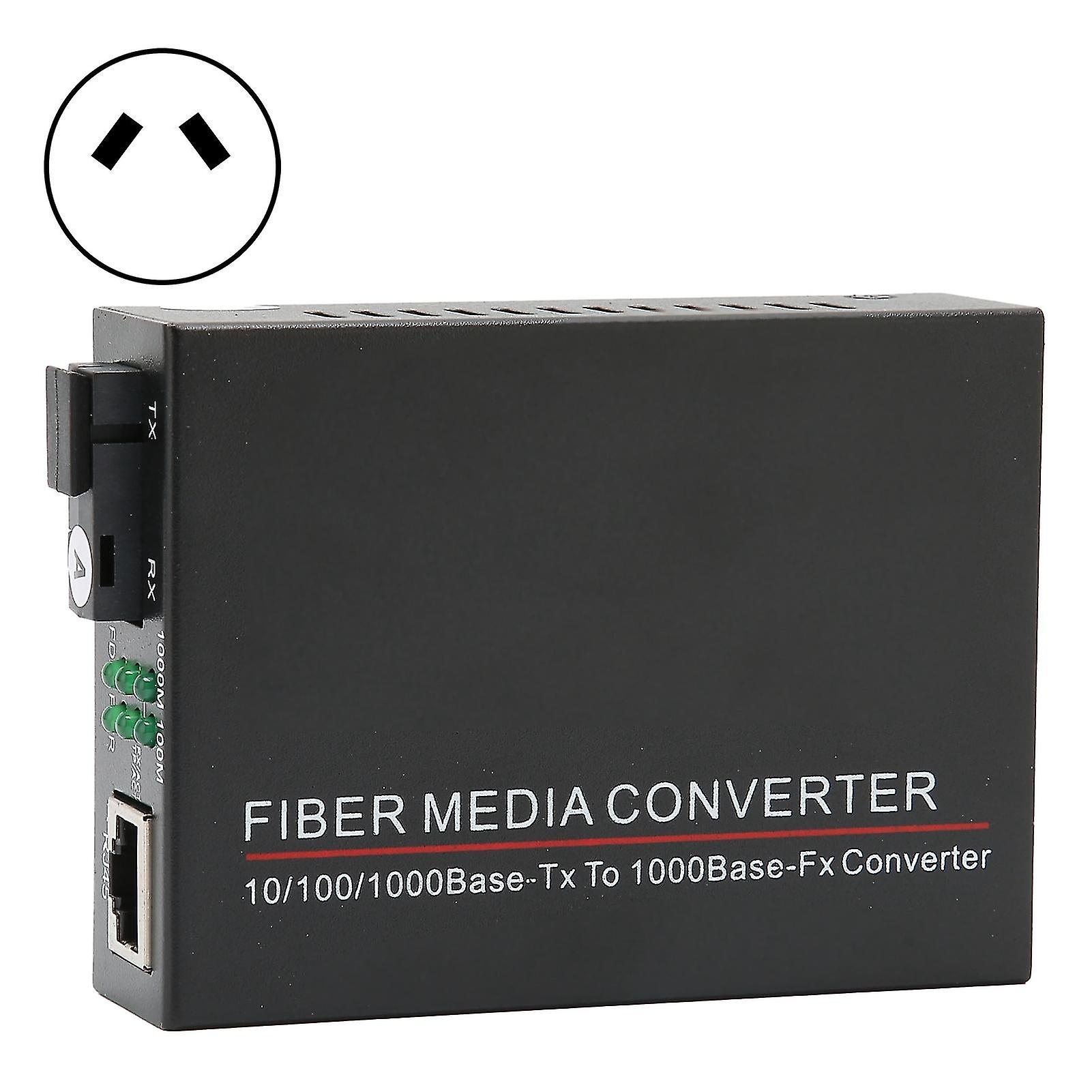 Fiber Transceiver Durable Tbcmc3612es 20a 20km/sc/1310nm Fiber Optic Router 100240vau Plug