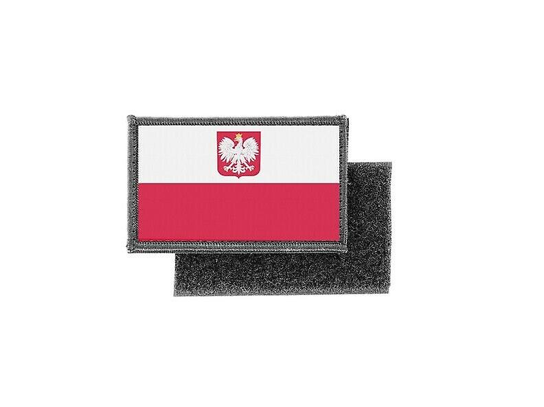 Patch ecusson prints Polish eagle polish flag badge