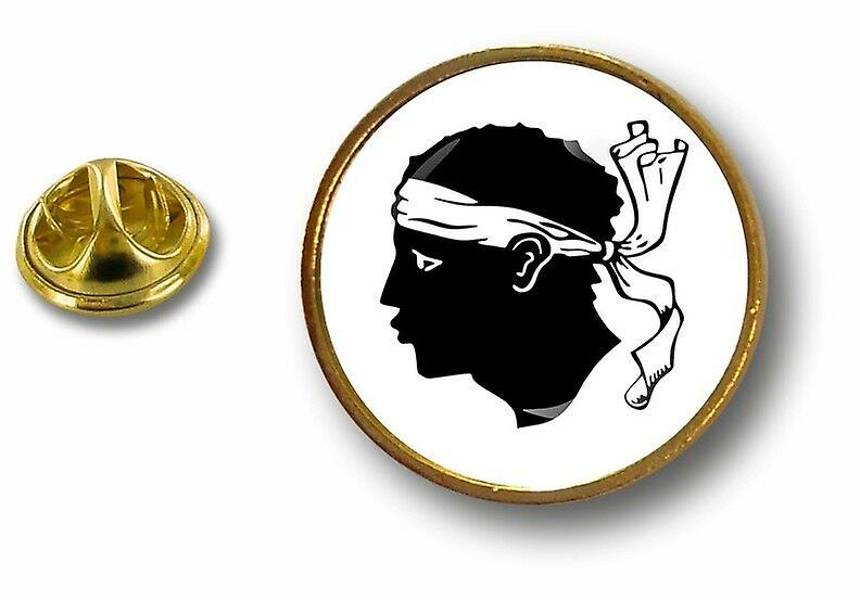 Pine PineS Badge Pin-apos;s Metal Button Flag Corsica Corsica
