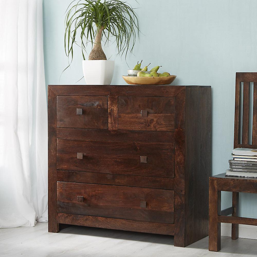 Koda Mango Dressing Chest 4 Drawers