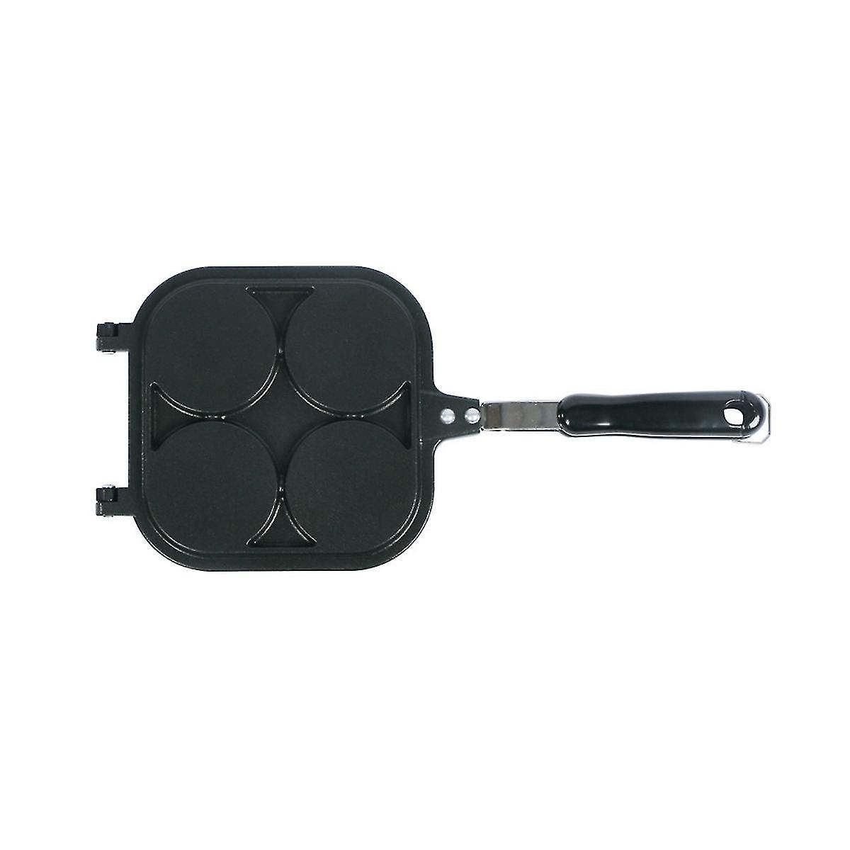 Double-sided Frying Pans Cooker 30cm Non-stick Pancake Pan Smokeless Oiless