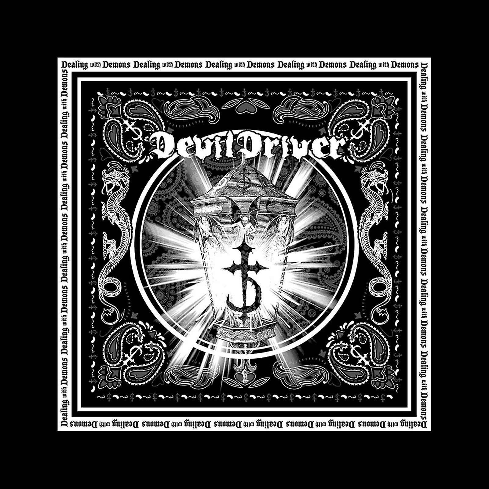 DevilDriver Bandana Lantern Band Logo new Official Black