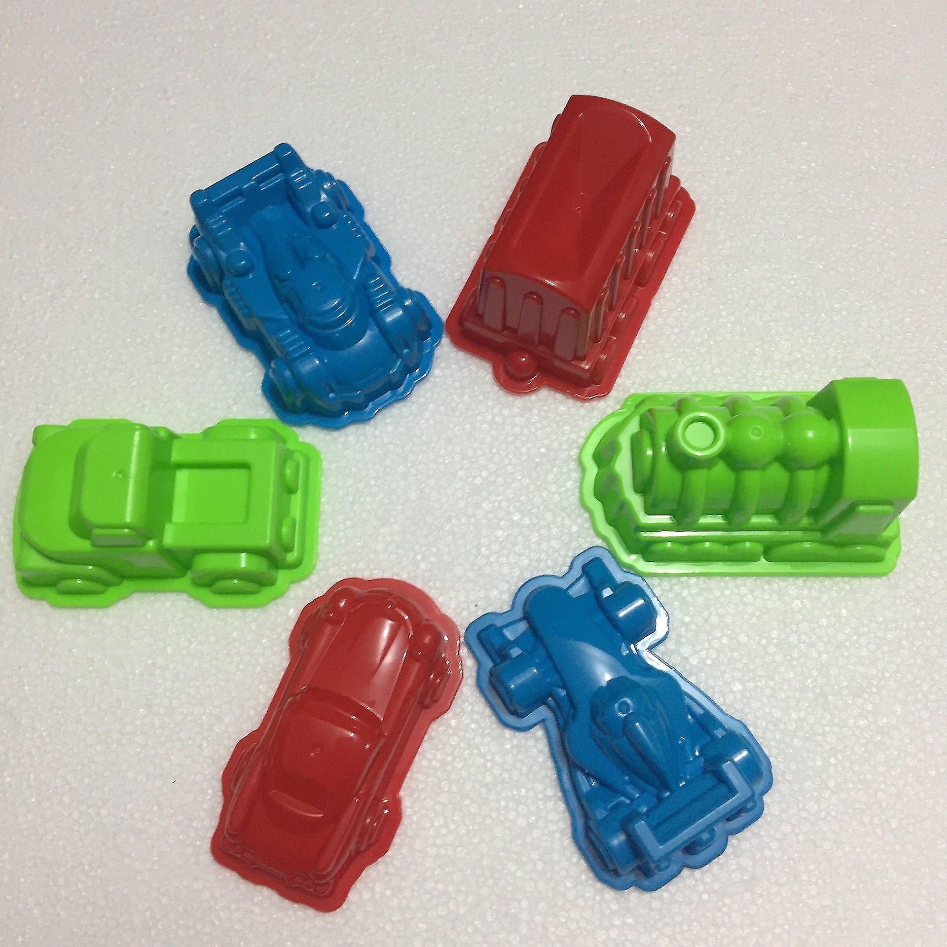 Beach Sand Toys Car Suit Power Playing Sand Molds Space Sand Car Molds Puzzle Beach Toy Kit