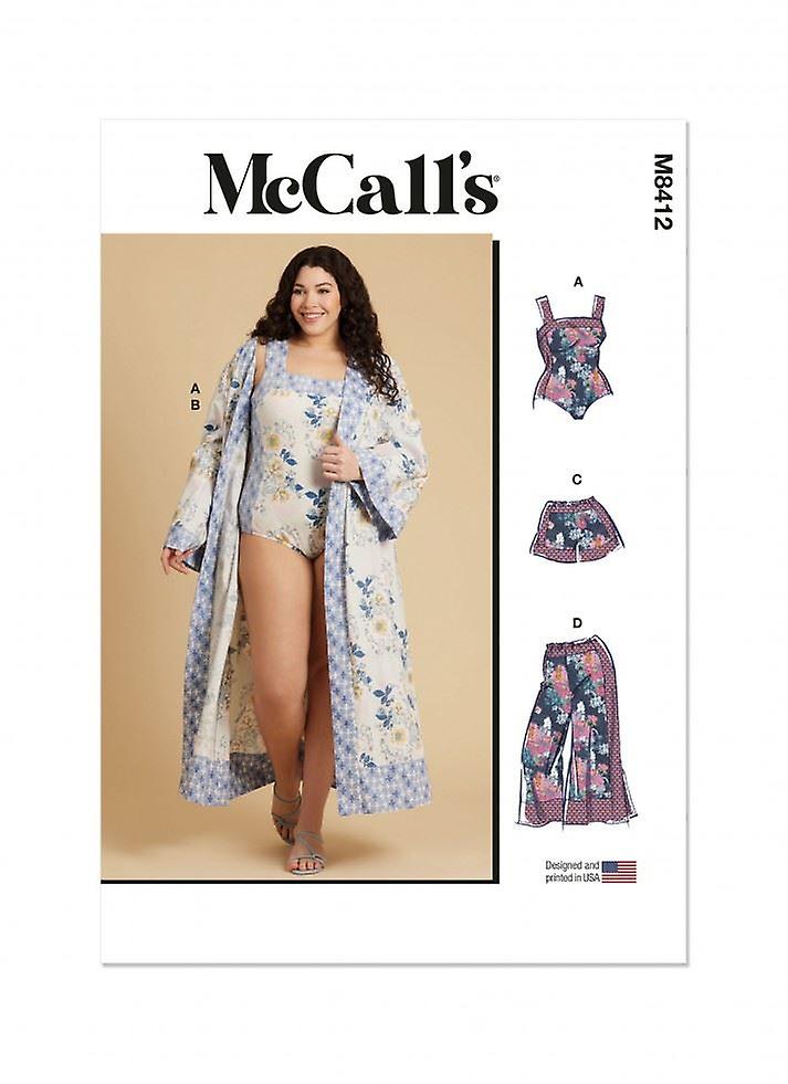 McCalls Paper Sewing Pattern 8412