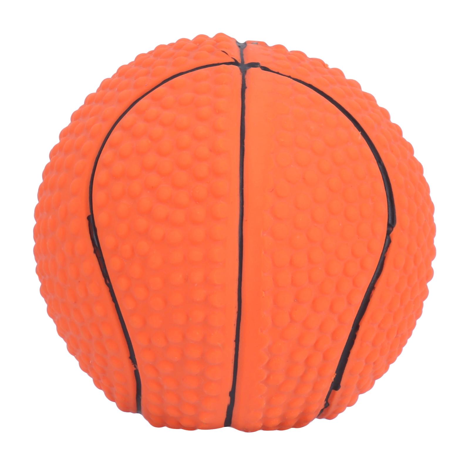 Durable Squeaky Pet Ball Toy Bite Resistant Latex Pet Toy for Medium Large Dogs