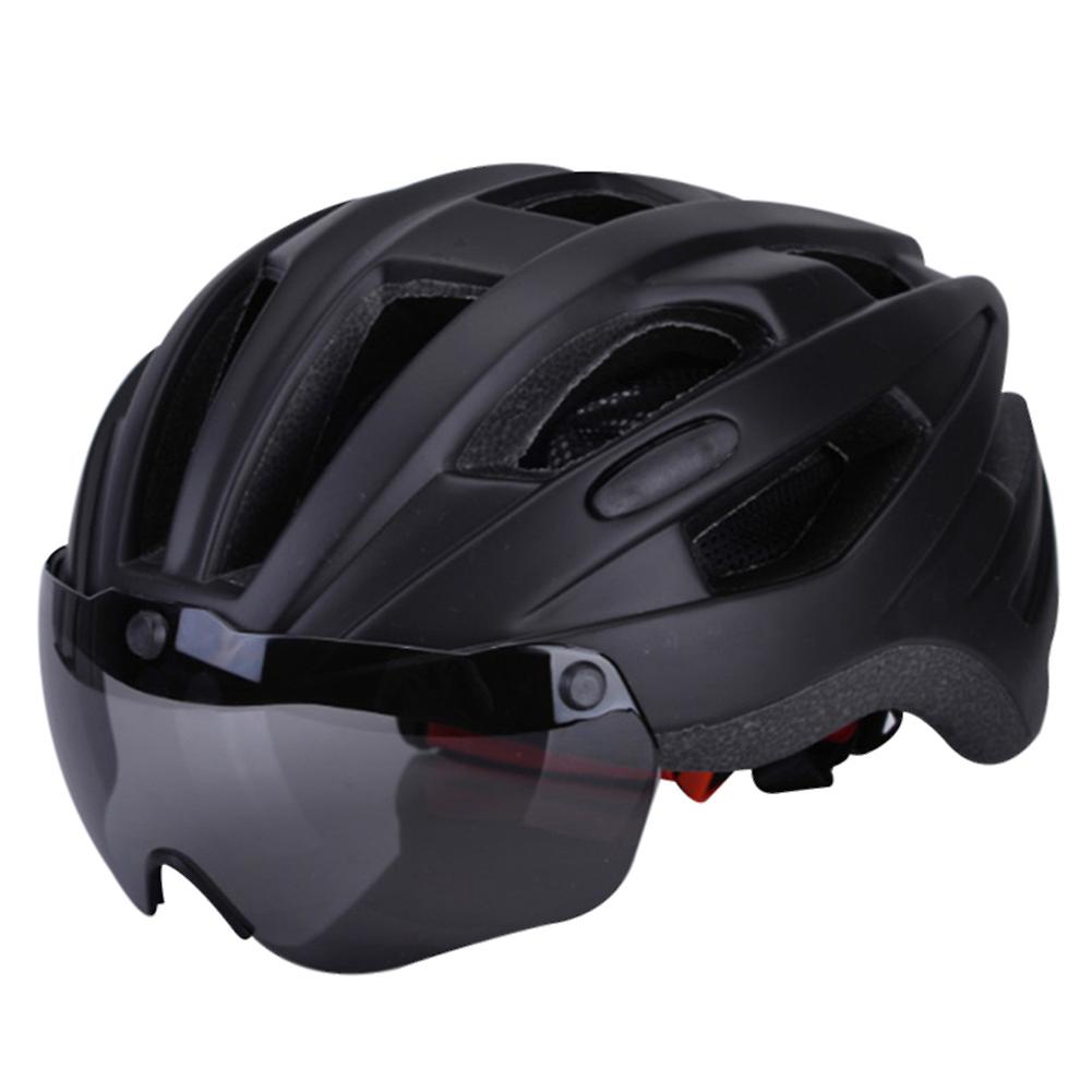 Mountain Cycling Helmet Bicycle Helmet Ultralight Bike Helmet with Goggles Cycling Equipment